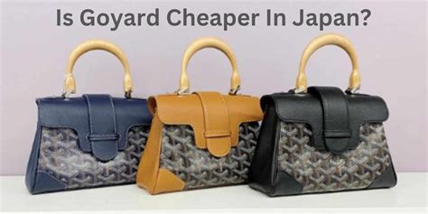 buy Goyard in Japan